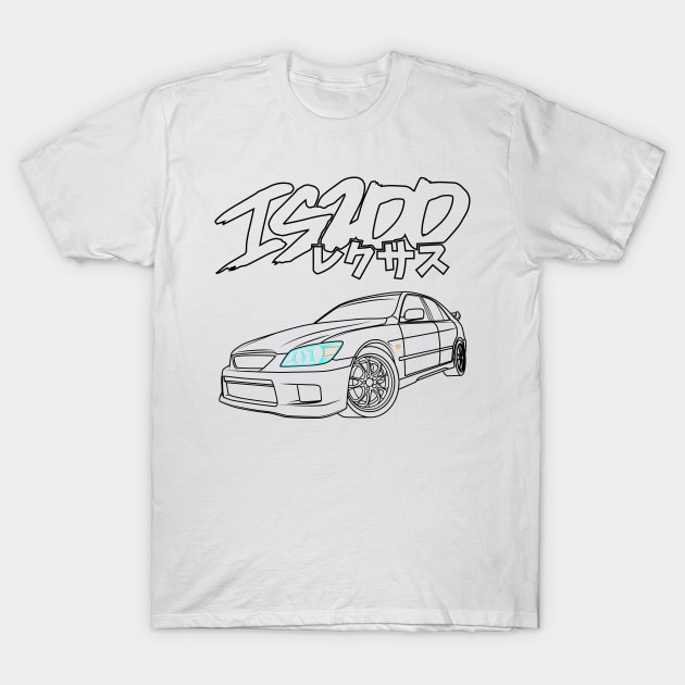 IS200 Altezza T-Shirt by CrimsonsDesign